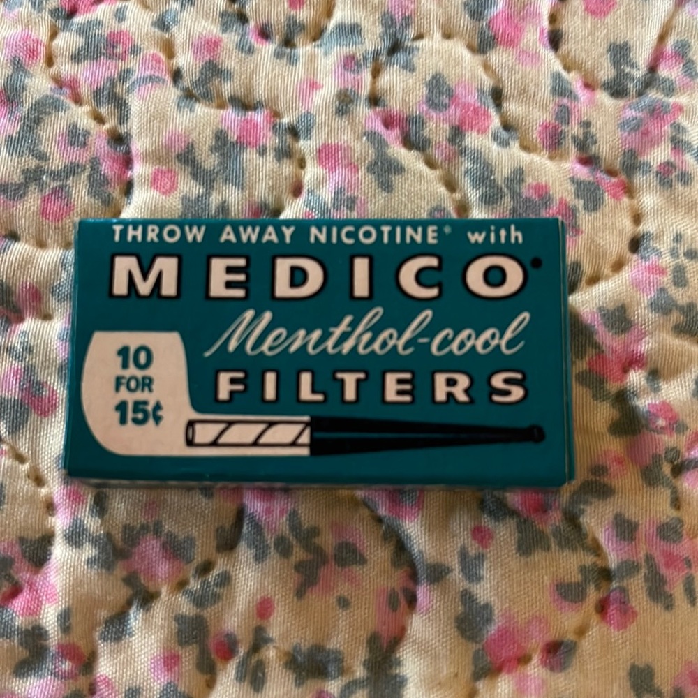 Vintage Medico Menthol-Cool Filters ✨